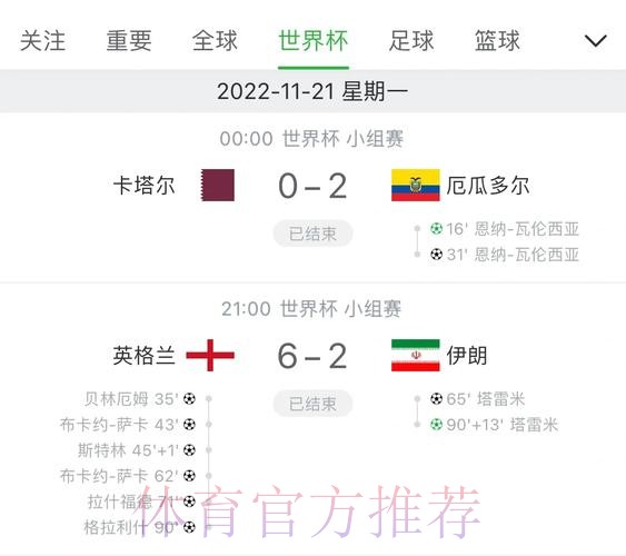 世界杯比分应用 官方正版下载